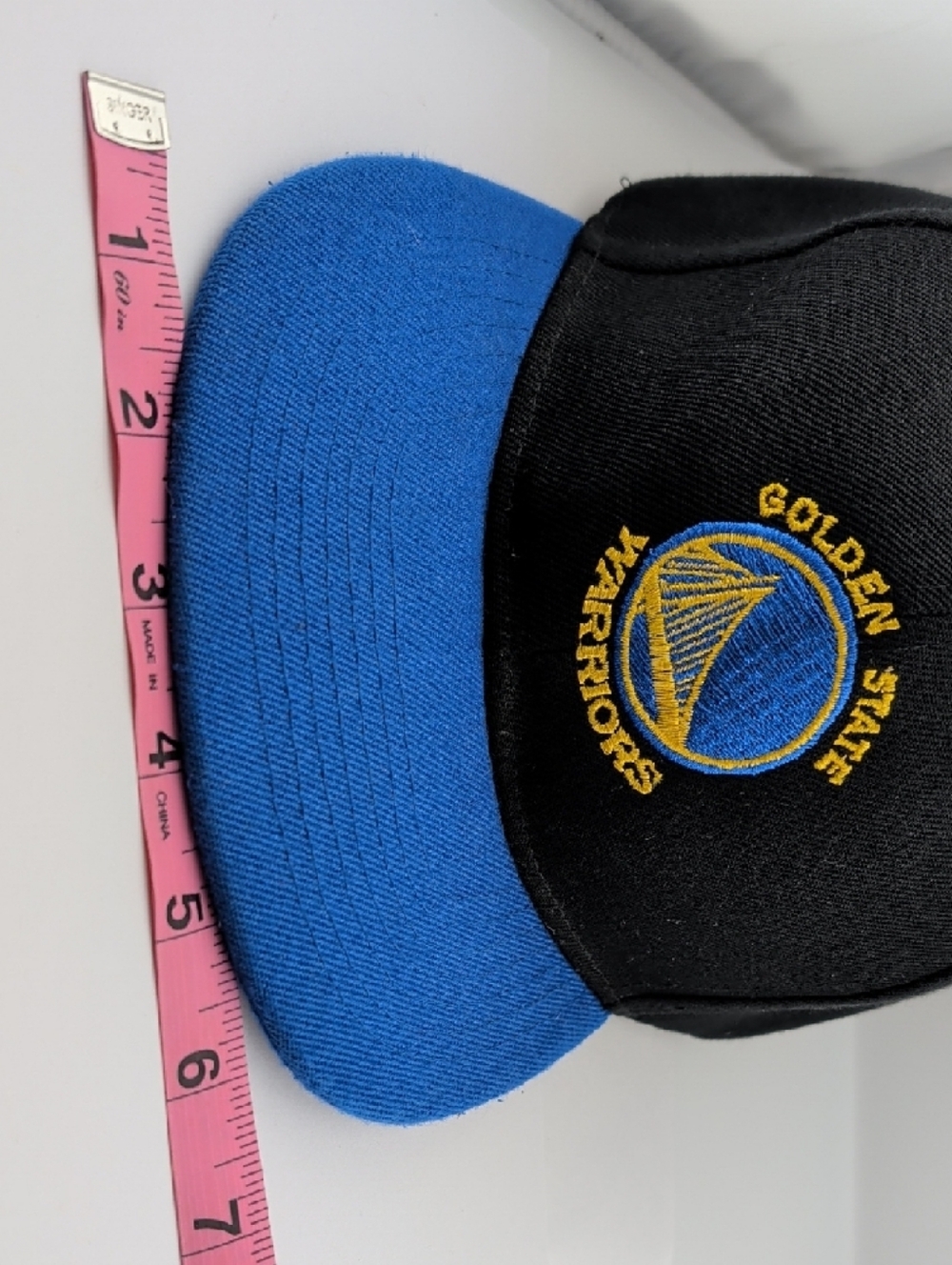 Golden State Warriors Black & Royal Blue Snapback Hat - Picture 5 of 9